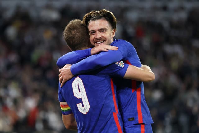 <p>Grealish came on as a substitute against Germany to great effect </p>