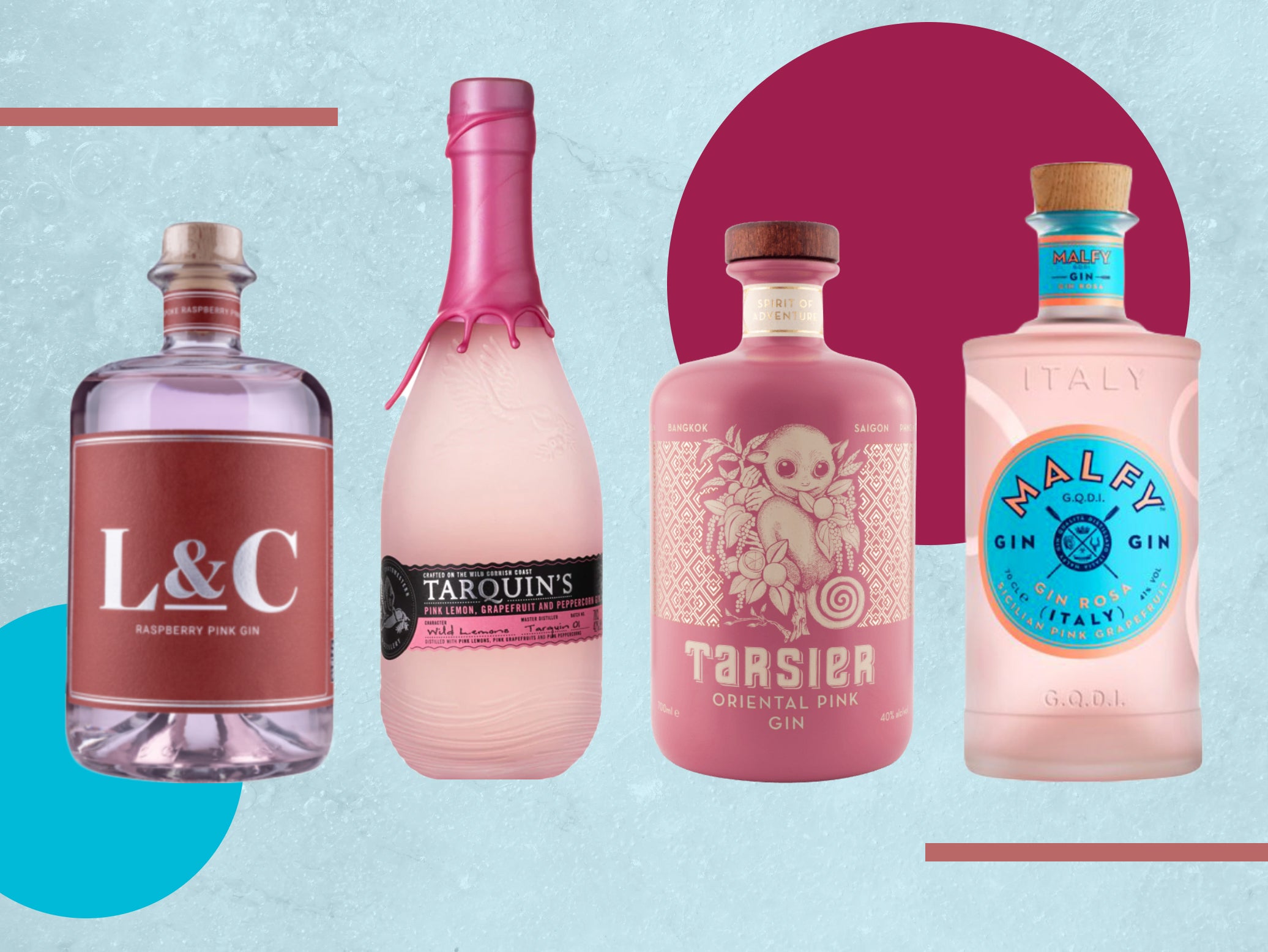 Pink Gin & Tonic Set – Bring The Rocks