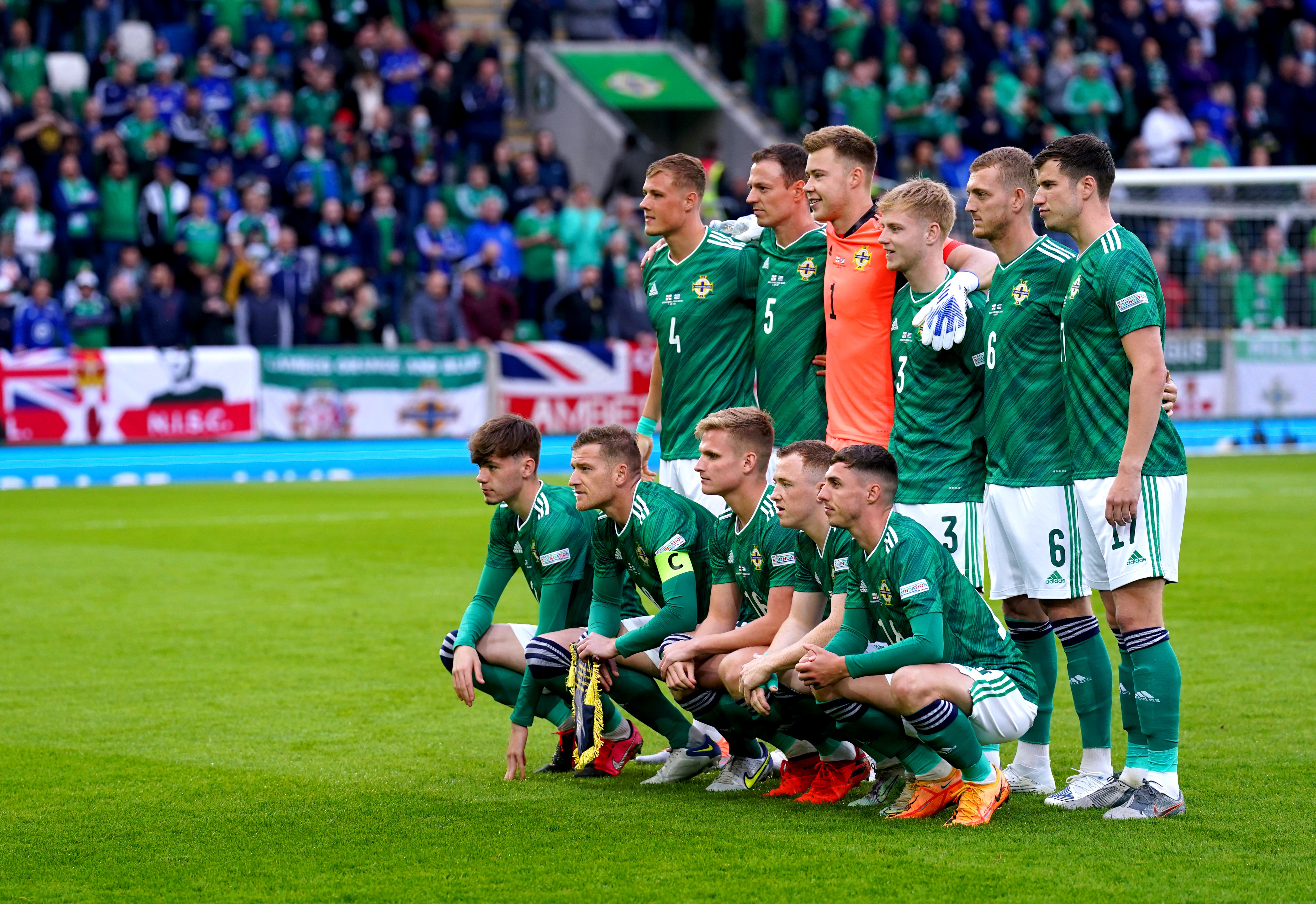 Northern Ireland are looking for a Nations League win (Brian Lawless/PA)
