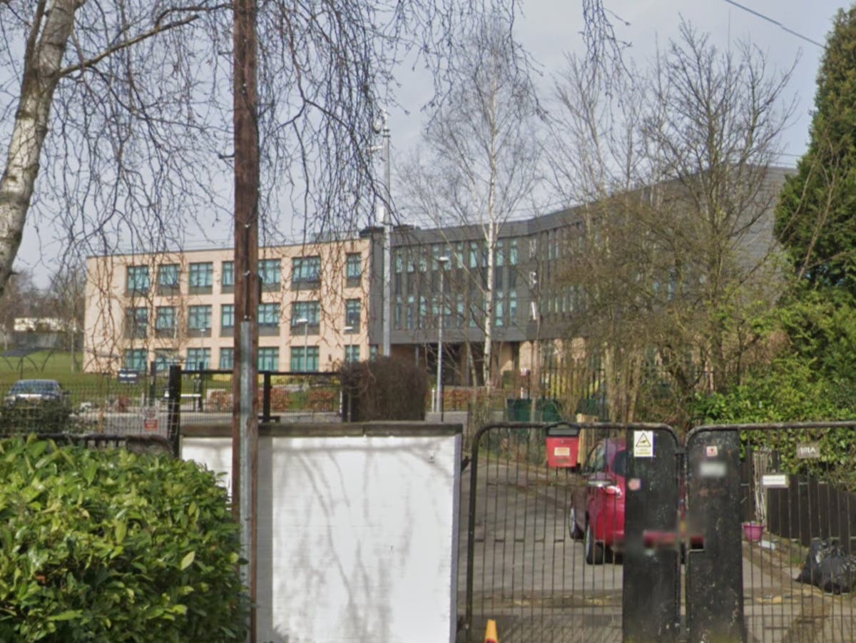Children told to hide under desks as &lsquo;teenagers carrying knife run onto school site&rsquo;