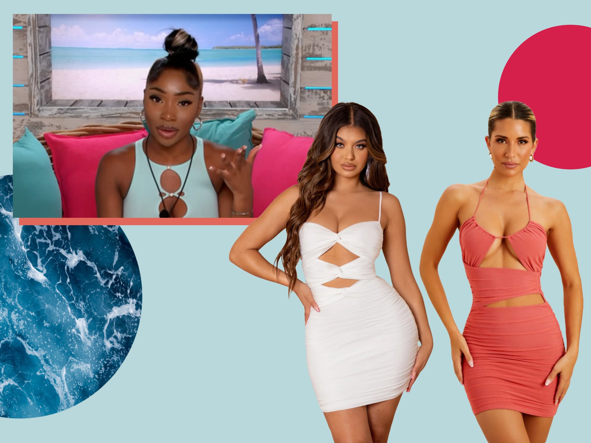 This week’s hottest trend on the show is cut out dresses