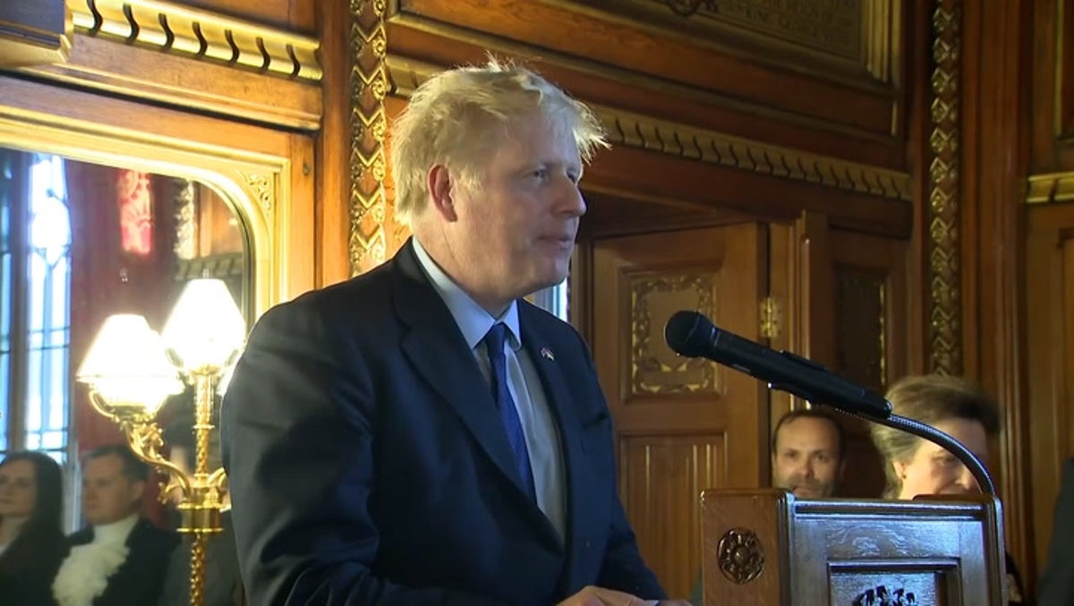 Boris Johnson jokes he may be able to visit Falklands ‘now things are quieter in Westminster’