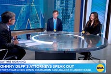 Johnny Depp’s attorney claims social media ‘played no role whatsoever’ in jury’s verdict in Amber Heard trial