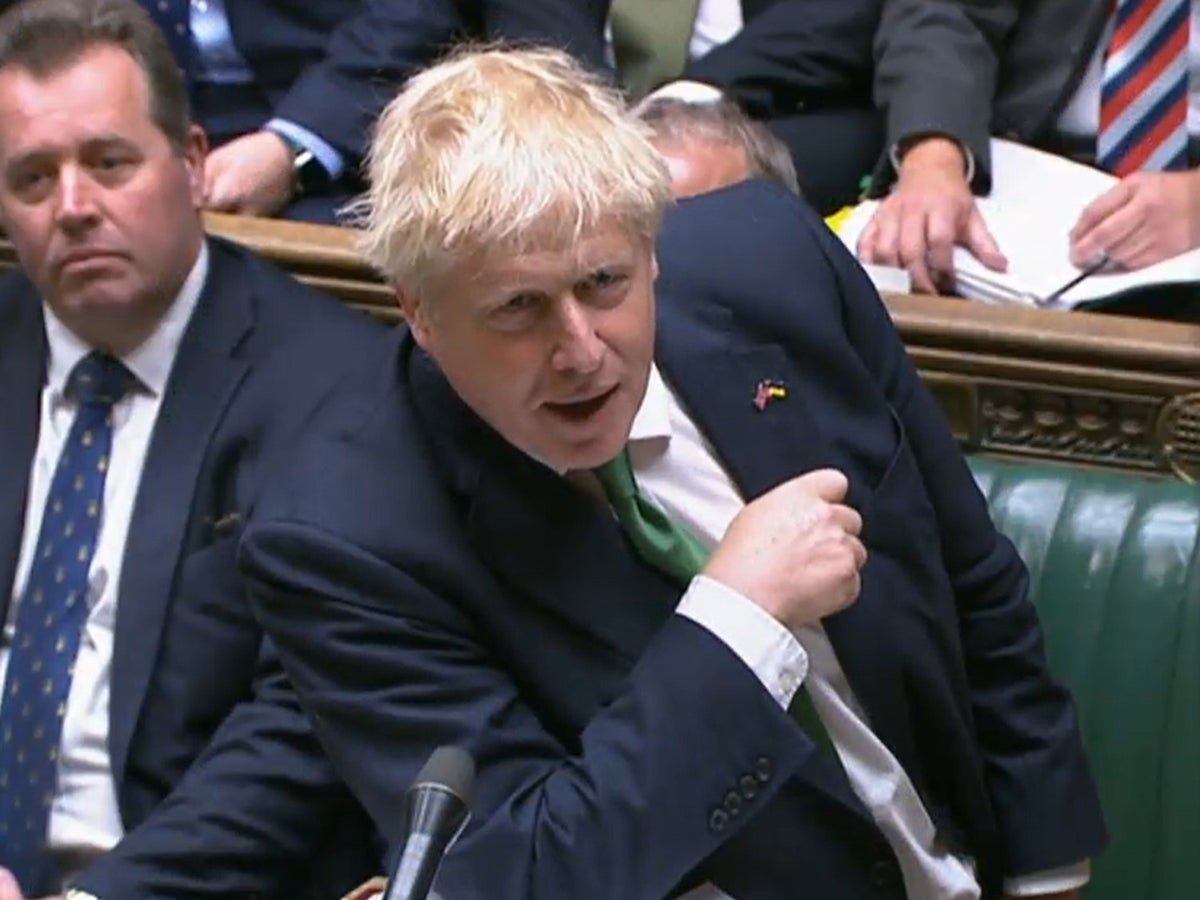 Defiant Boris Johnson tells MPs his political career has ‘barely begun’