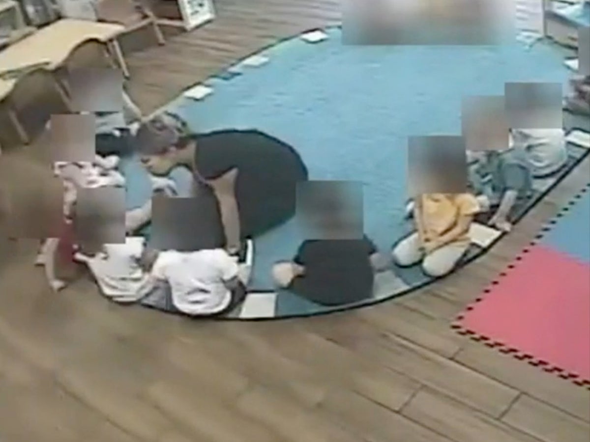 Two preschool teachers arrested after parents viewed them allegedly abusing kids on nanny cam