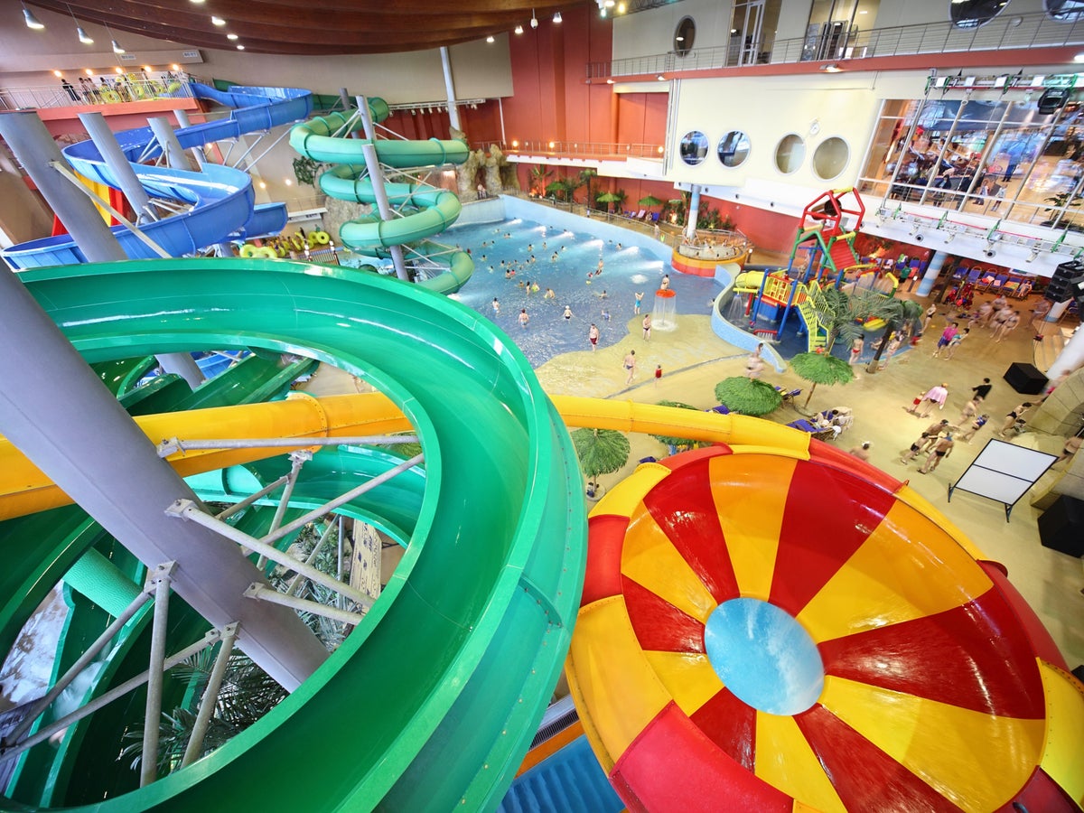 Waterpark evacuated after people suffer ‘eye and throat irritation’ and ‘nausea’