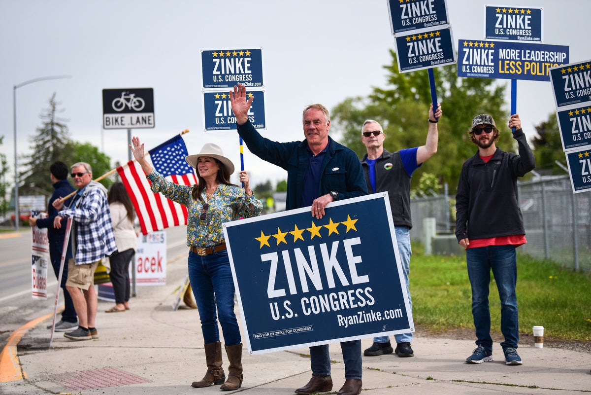 Ryan Zinke, yeni Montana House koltuğu için yarışta GOP başını salladı