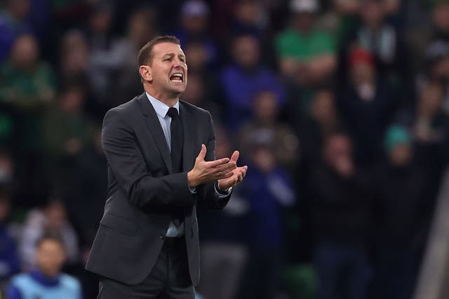 Northern Ireland boss Ian Baraclough has insisted he is paying no attention to his critics (Liam McBurney/PA)