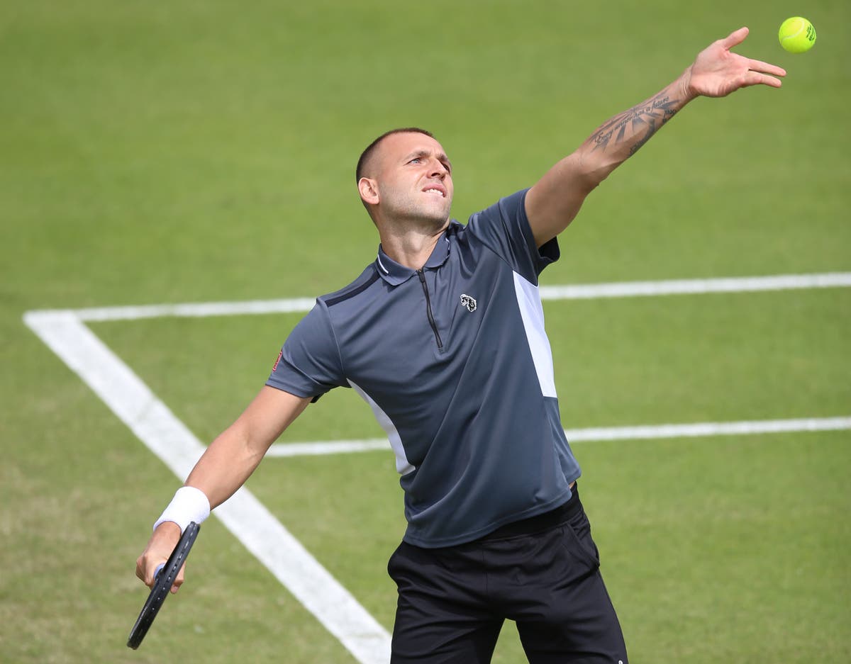 Dan Evans breezes into quarter-finals in Nottingham