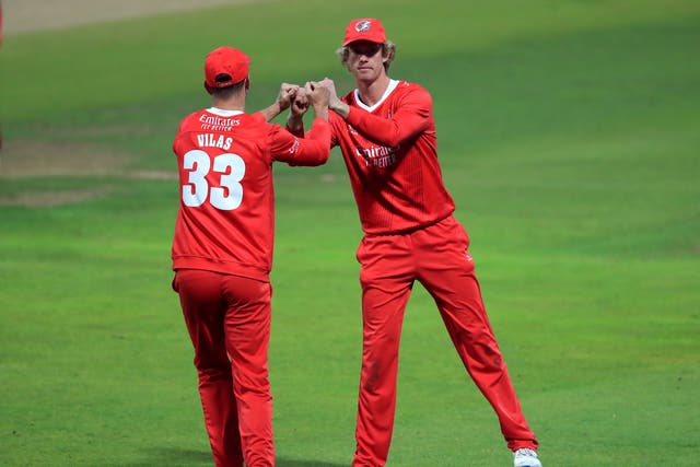 Lancashire secured a dramatic win (Mike Egerton/PA)