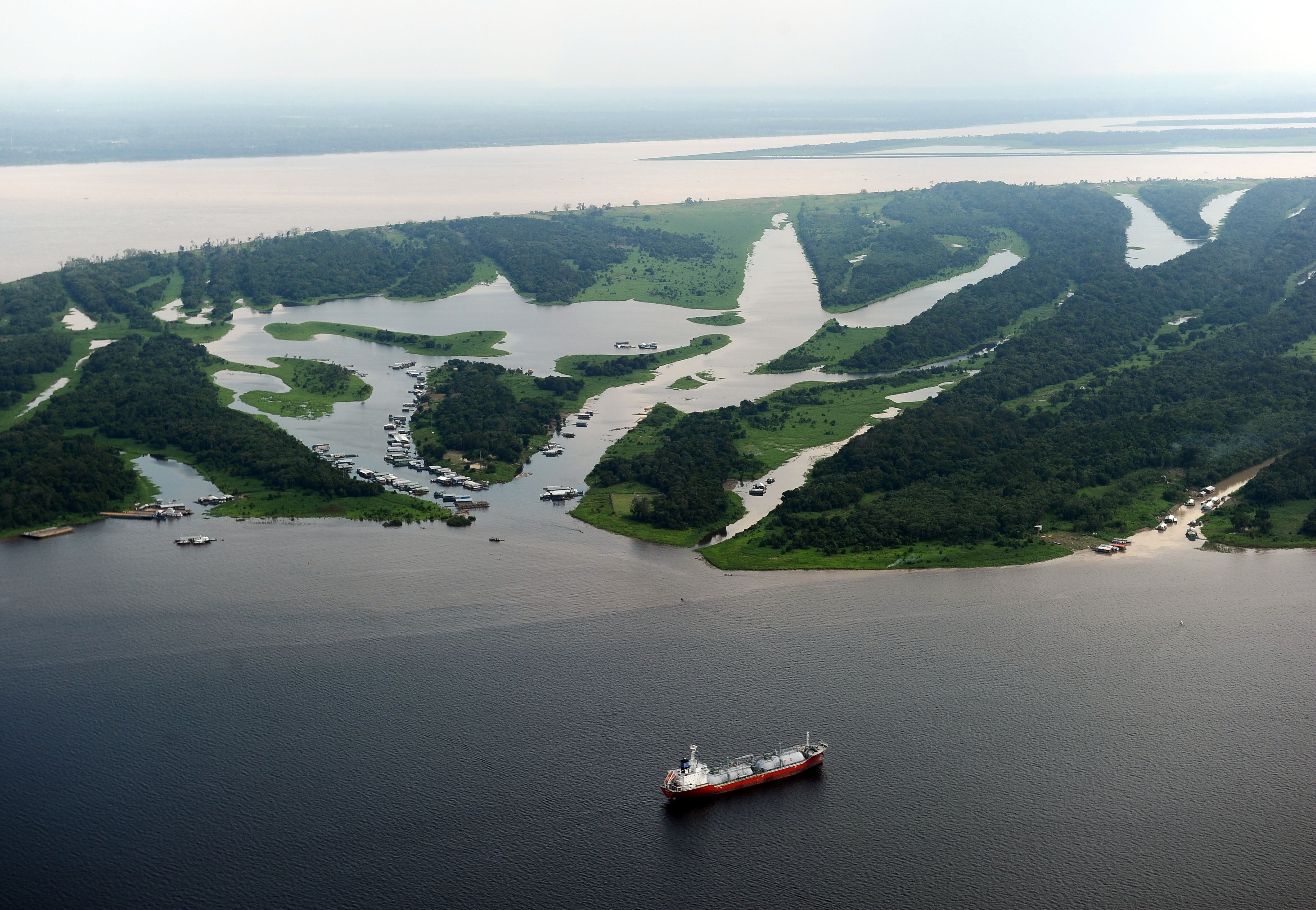 A general view of the Amazon near Manaus, Brazil (Adam Davy/PA)