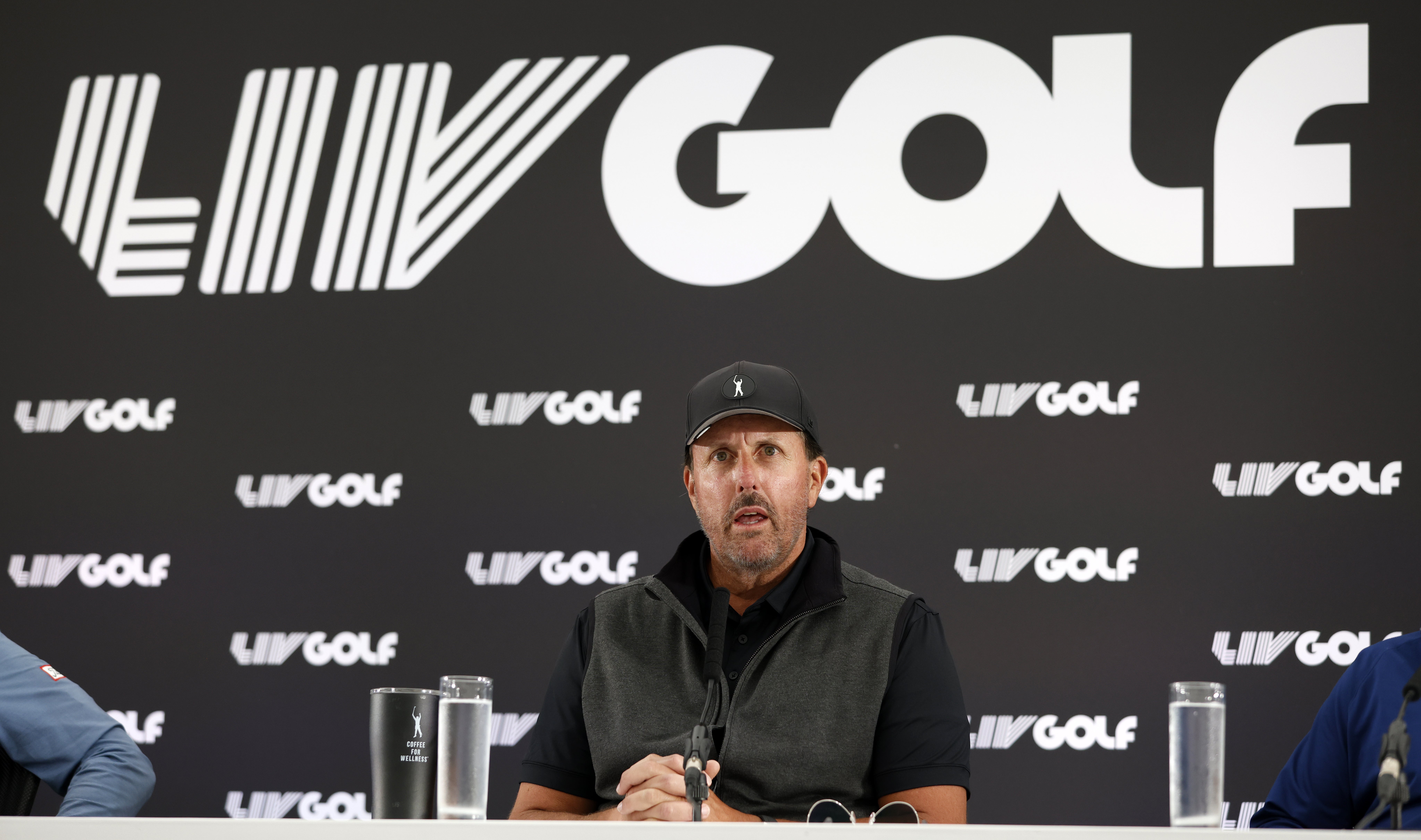 Phil Mickelson refused to comment on whether he had been suspended by the PGA Tour (Steve Paston/PA)