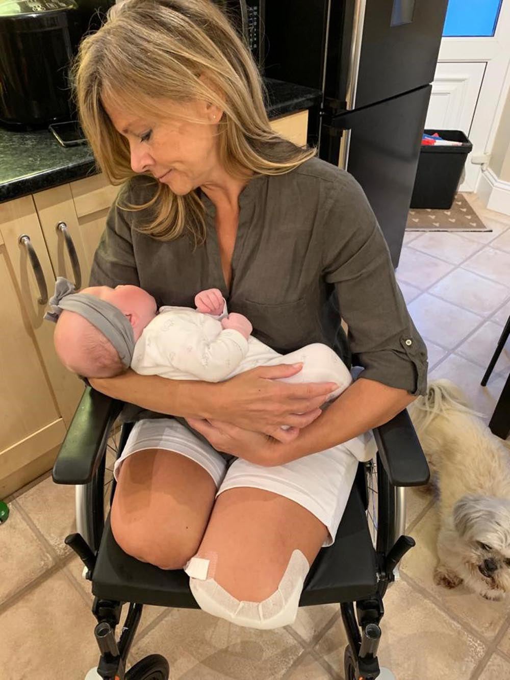 Jo pictured here with Harlow (Collect/PA Real Life)