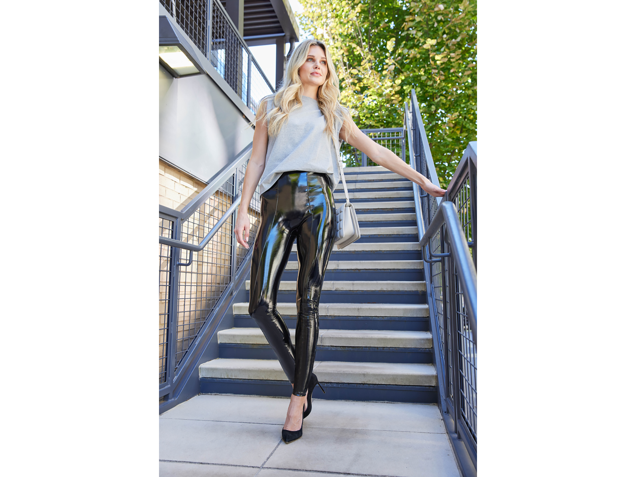 Spanx faux patent leather leggings.png