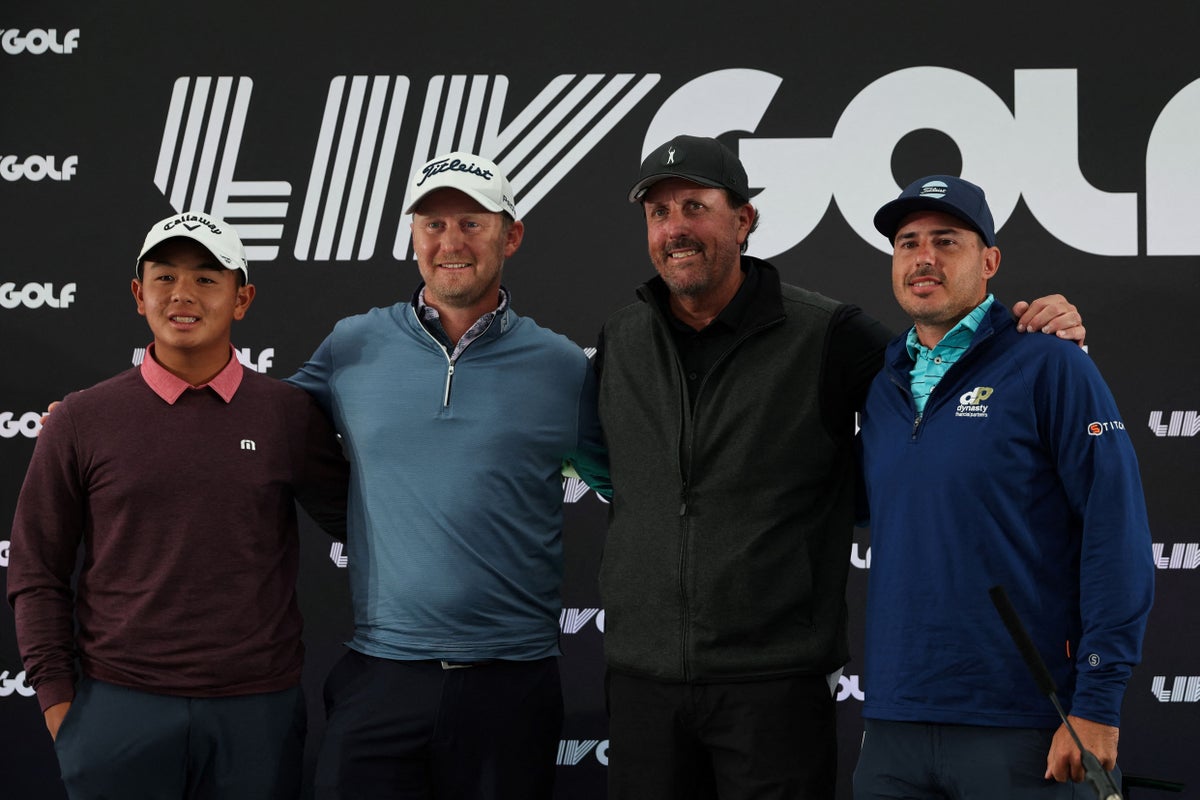 LIV Golf LIVE: Day 1 teams and build-up as Dustin Johnson, Phil Mickelson and more start controversial tour