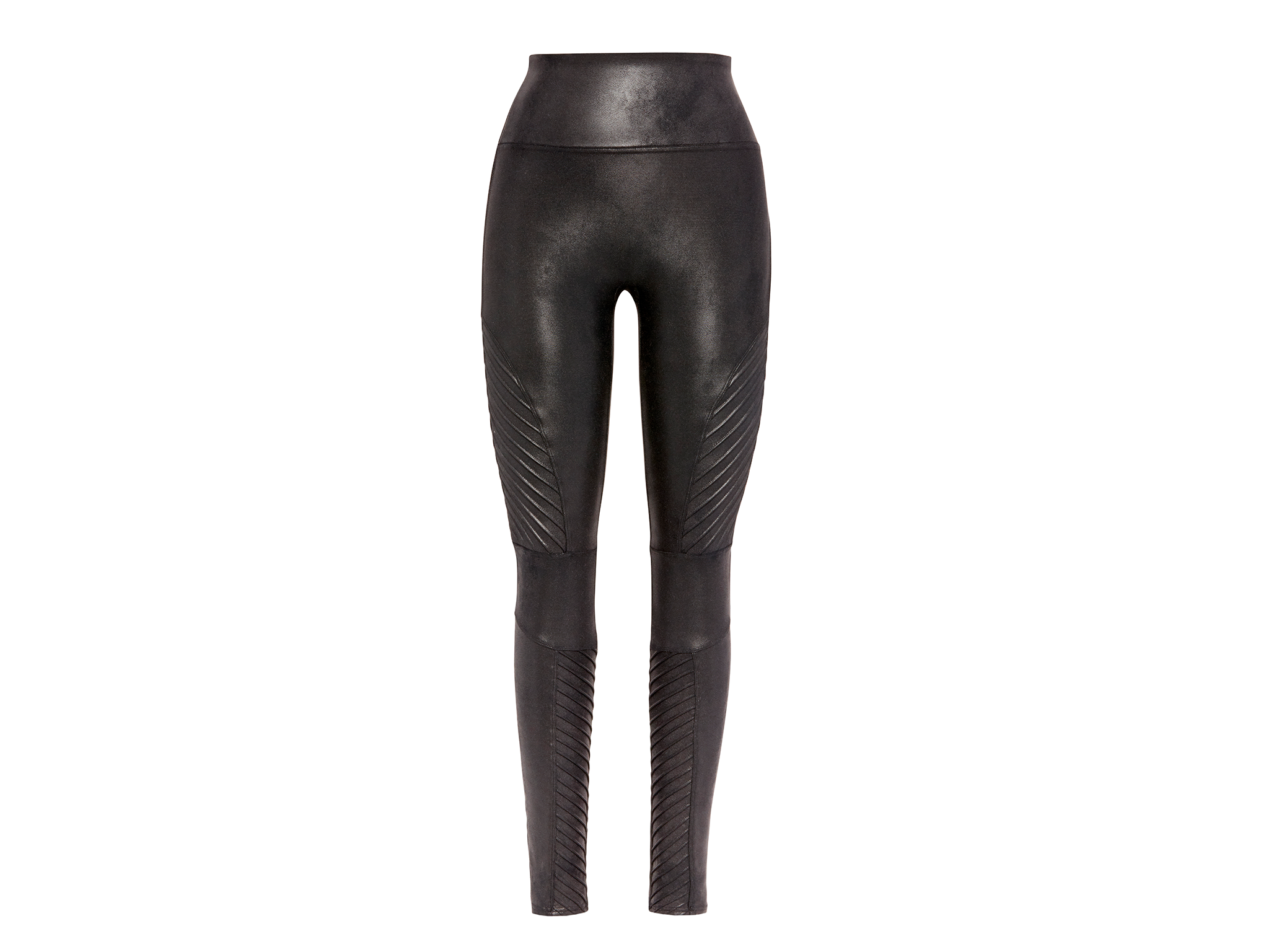  Customer reviews: SPANX Faux Leather Leggings for Women Tummy  Control Black MD - Regular 30