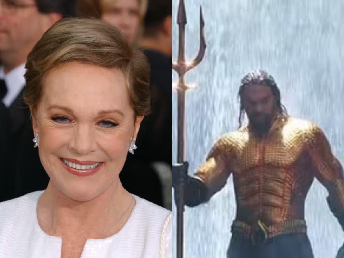 Julie Andrews hilariously cannot recall what character she played in Aquaman