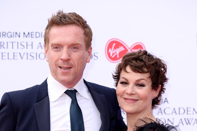 <p>Damian Lewis and Helen McCrory in 2019</p>