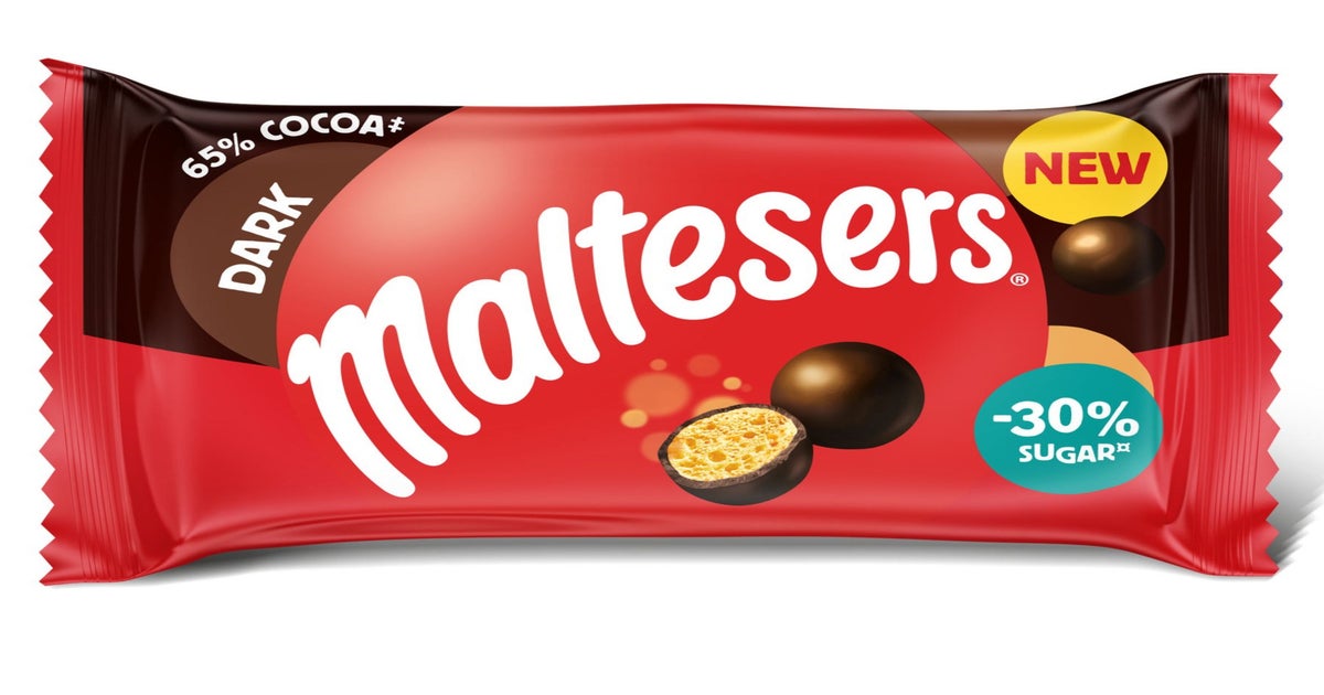 Maltesers makes dark chocolate debut with lower-sugar range