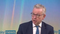 Michael Gove says it was ‘mistake’ to ruin Boris Johnson’s Tory leadership bid in 2016