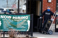 Hiring slows across US amid uncertainty over Trump’s tariffs