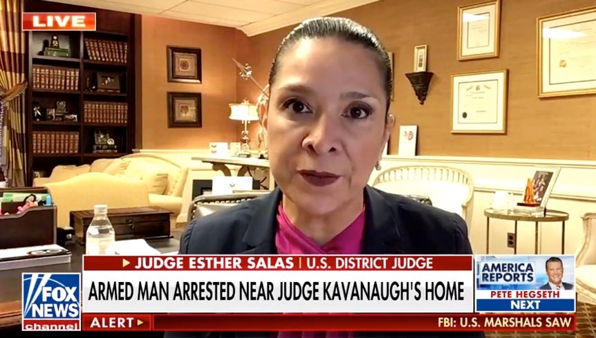Esther Salas calls for justices and federal judges to get better protection