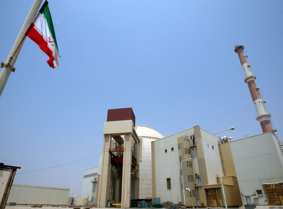 <p>The reactor building at the Russian-built Bushehr nuclear power plant in southern Iran</p>