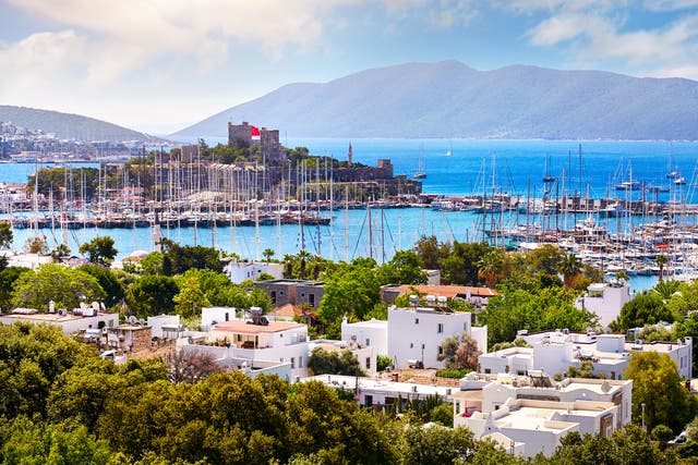 The British woman died in Bodrum (Alamy/PA)
