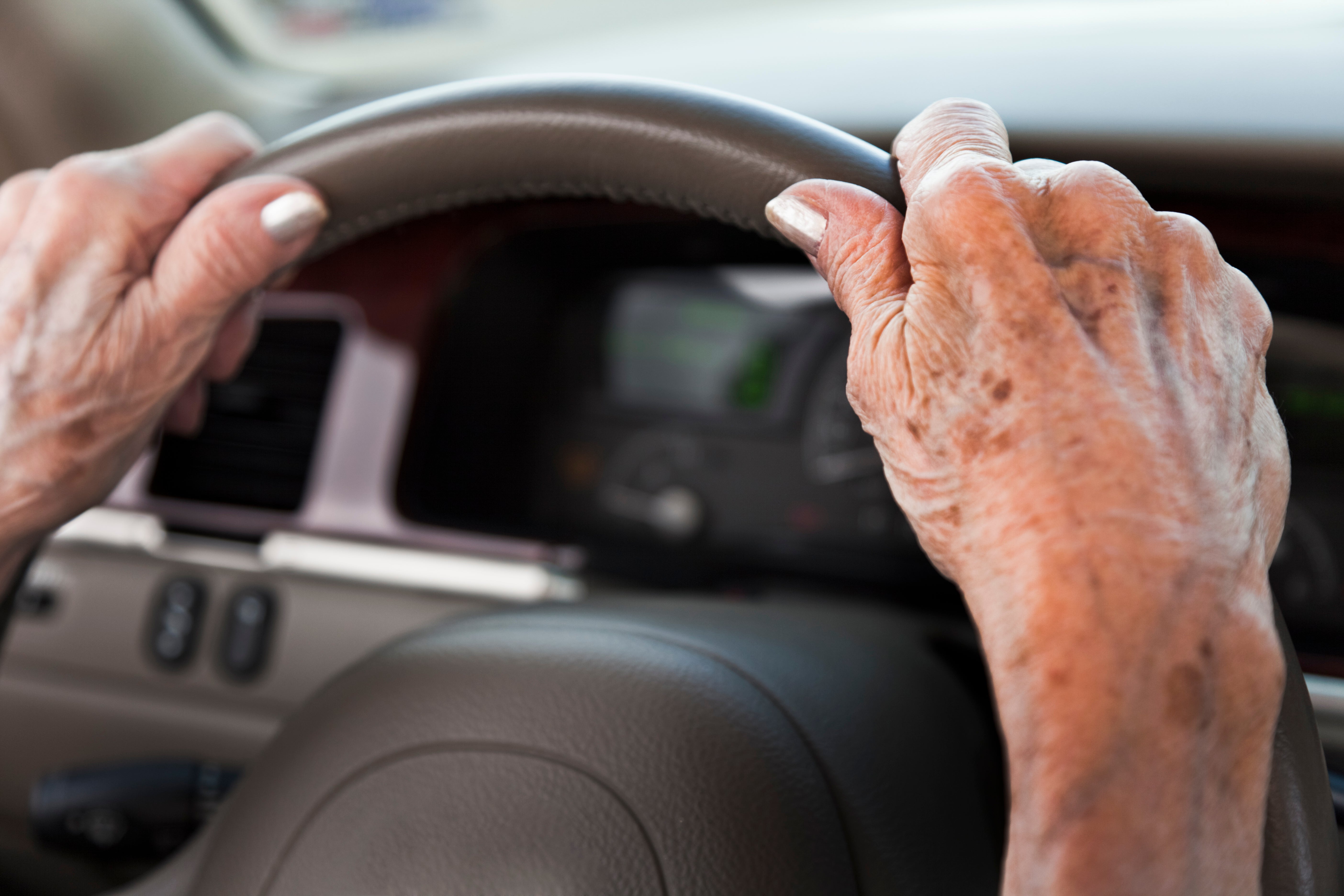 An ageing population means older drivers