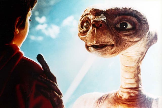 <p>The eyes have it: Elliott (Henry Thomas) and ET </p>
