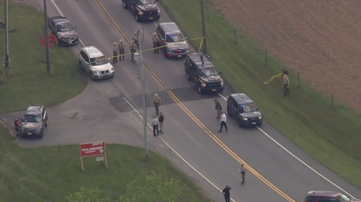 At least three people killed in mass shooting at Maryland business with gunman hospitalised
