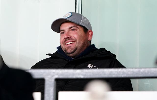 Chris Kirchner attended matches at Pride Park last season (Zac Goodwin/PA)