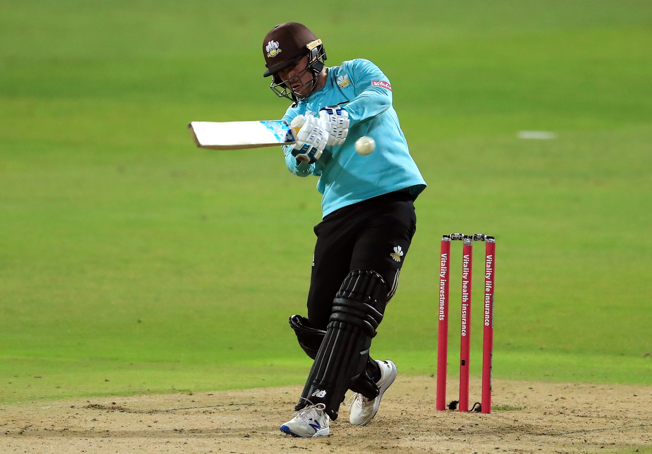 Surrey’s Jason Roy was in fine form at Lord’s (Mike Egerton/PA)