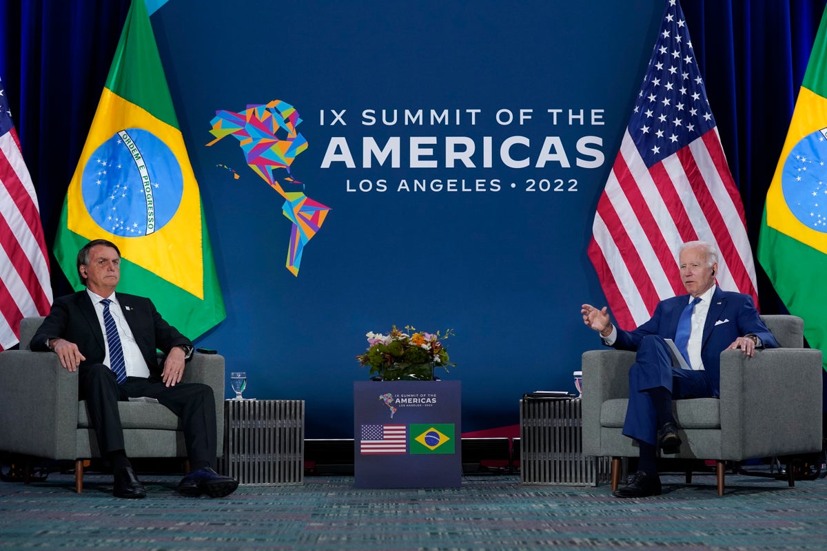 Biden, Bolsonaro hold 1st meeting amid election worries