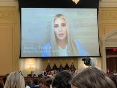 Ivanka Trump testifies that she accepted election wasn’t stolen