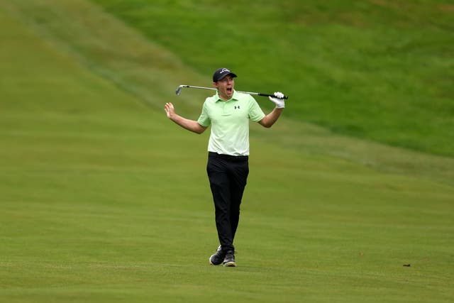 Matt Fitzpatrick closed the first day of the RBC Canadian Open one stroke behind leader Wyndham Clark, while defending champion and Northern Irishman Rory McIlroy tied for fifth (Steven Paston/PA)