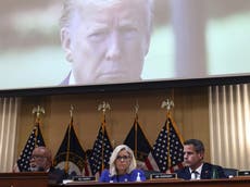 Jan 6 hearings - live: Furious Trump responds after violent video, Ivanka, Kushner and Barr used to skewer him