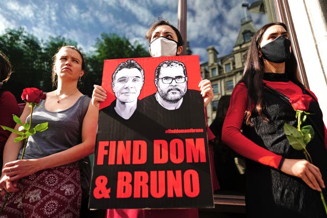 <p>A London protest calling for awareness to the disapperance of the missing men</p>
