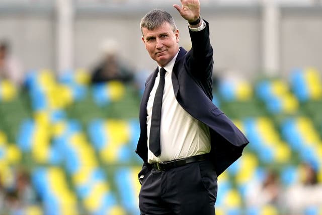 Republic of Ireland manager Stephen Kenny is convinced his plans remain on track (Niall Carson/PA)