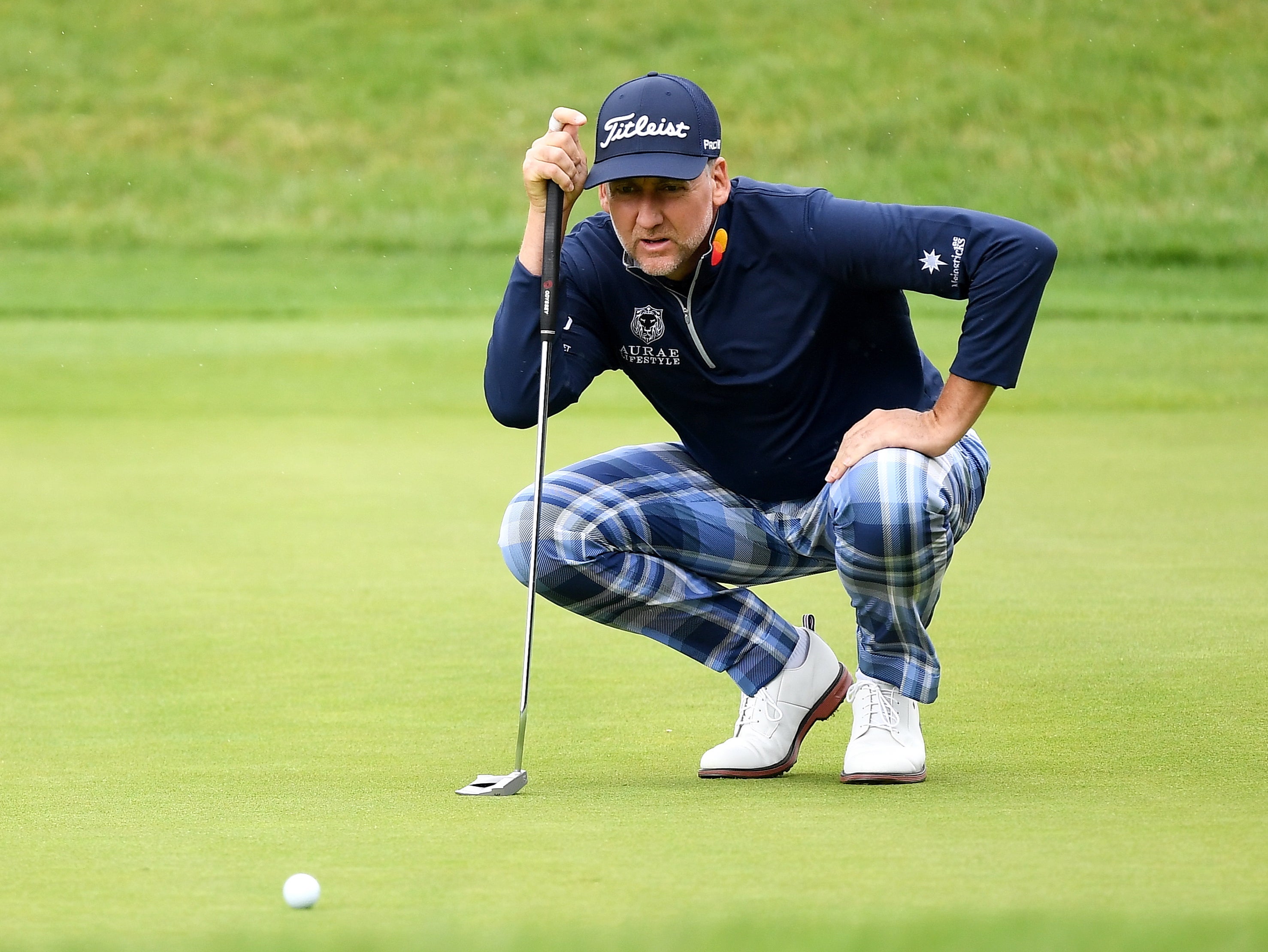 Poulter was among 17 golfers sanctioned by the Tour shortly after play got underway