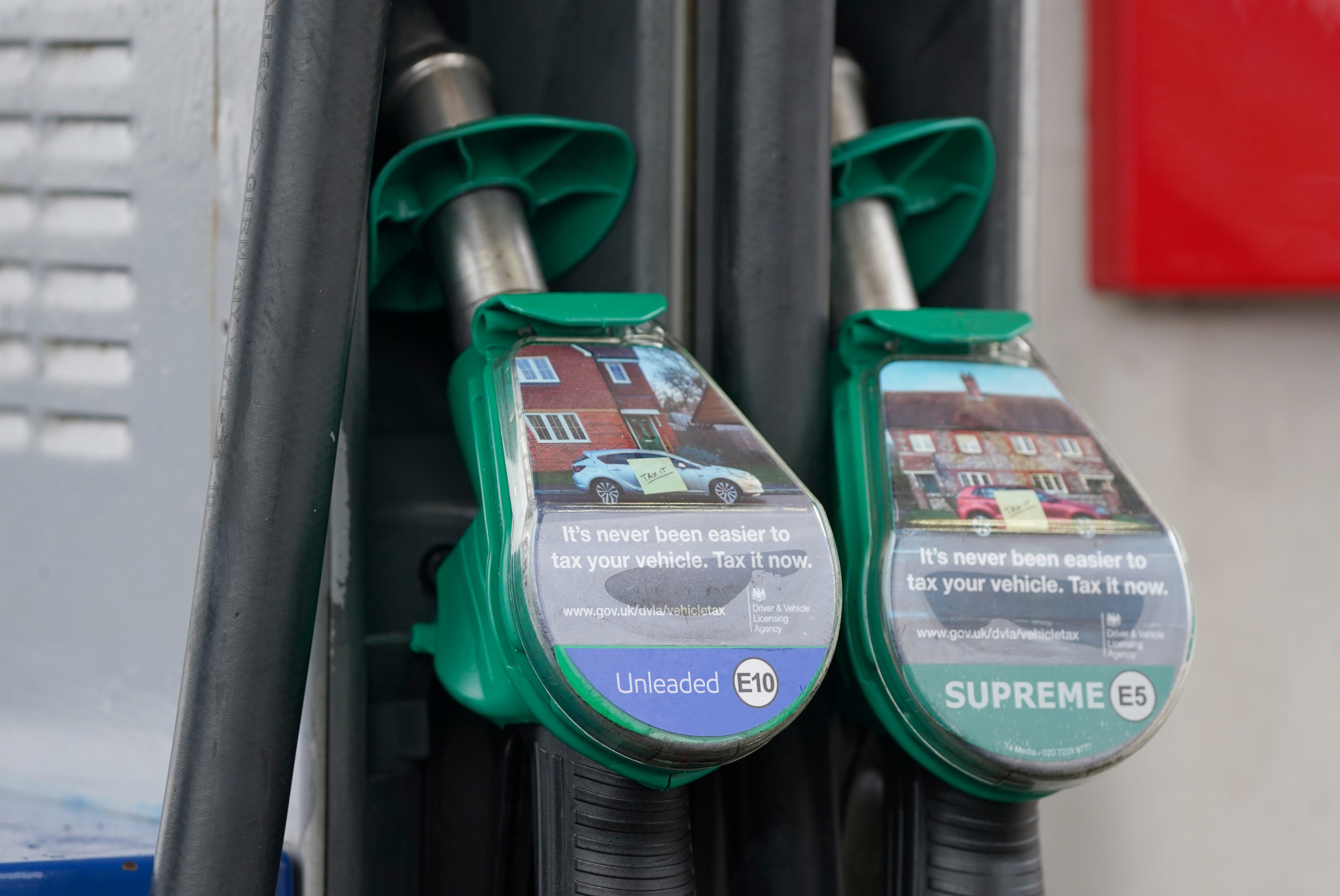Drivers have been hit by another increase in fuel prices (Joe Giddens/PA)