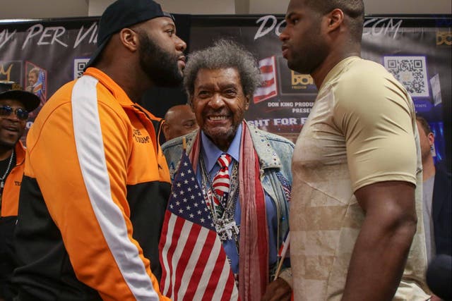 <p>Don King will be on hand when Trevor Bryan and Daniel Dubois face off in Miami on Saturday night</p>