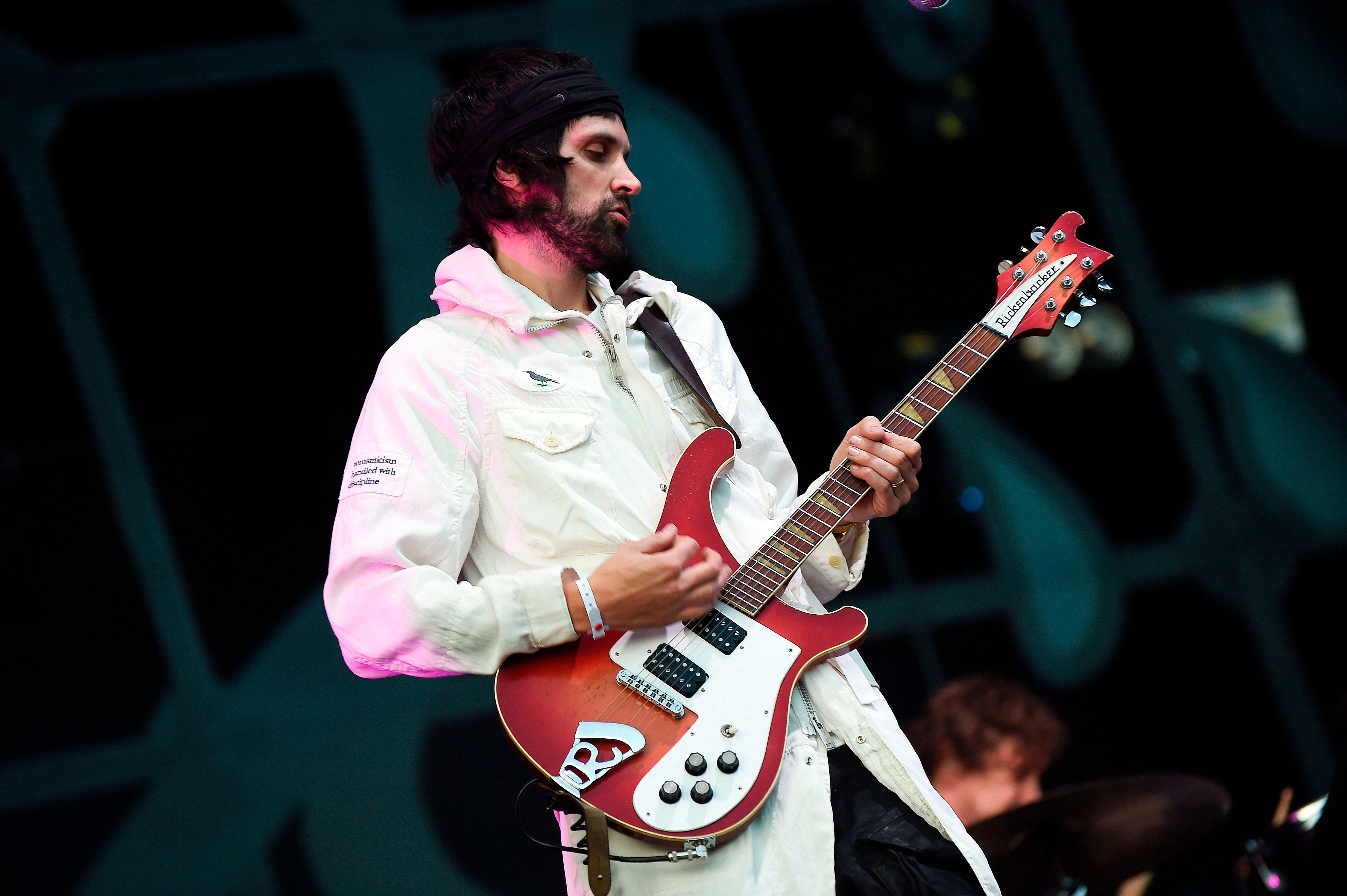 Kasabian headlining the Main Stage at TRNSMT music Festival in Glasgow in 2017