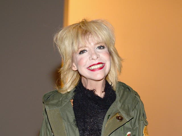 <p>Julee Cruise attends New York Fashion in 2017 </p>