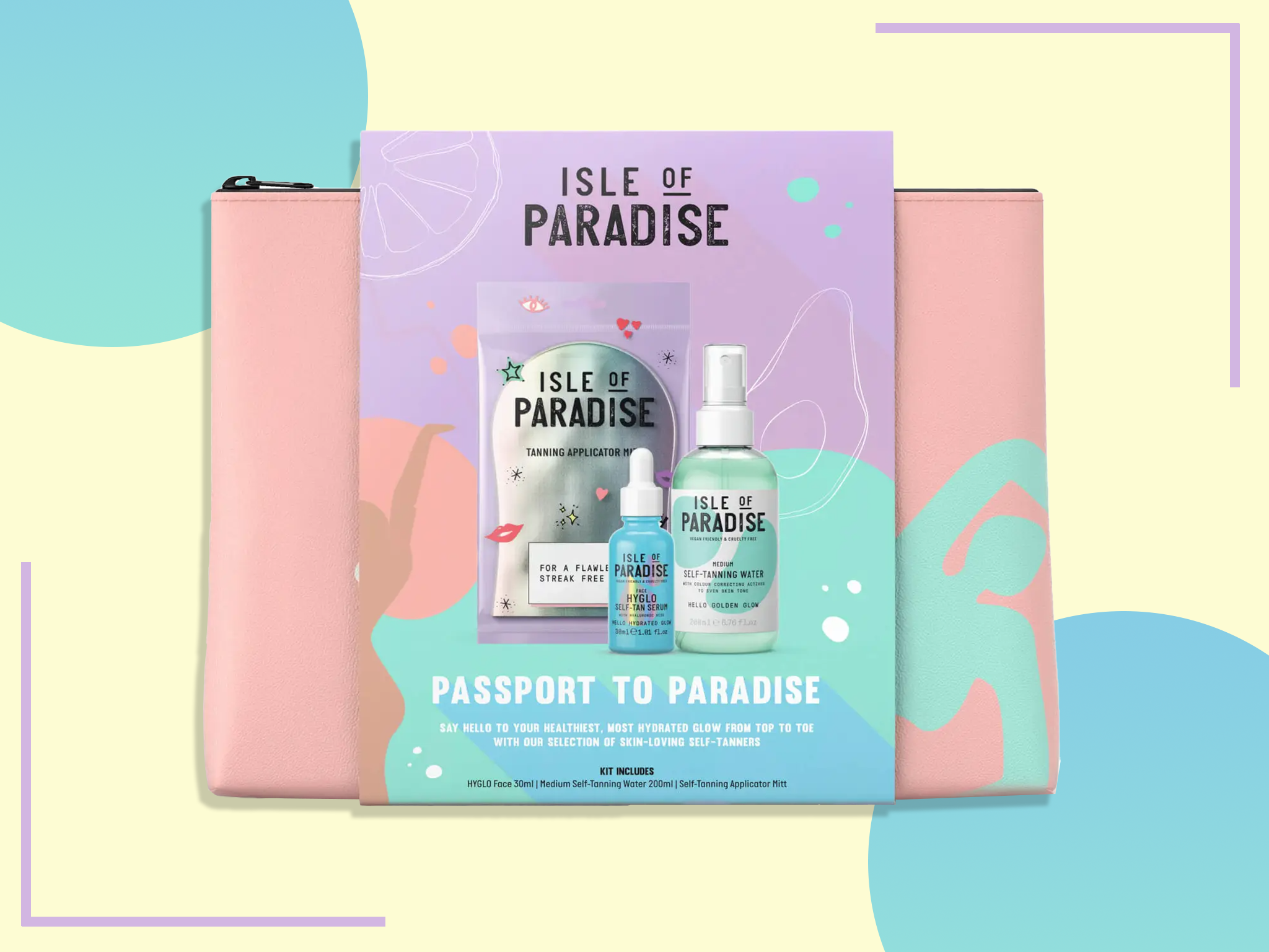Isle of Paradise’s innovative range of formulas allows you to achieve a flawless summer glow