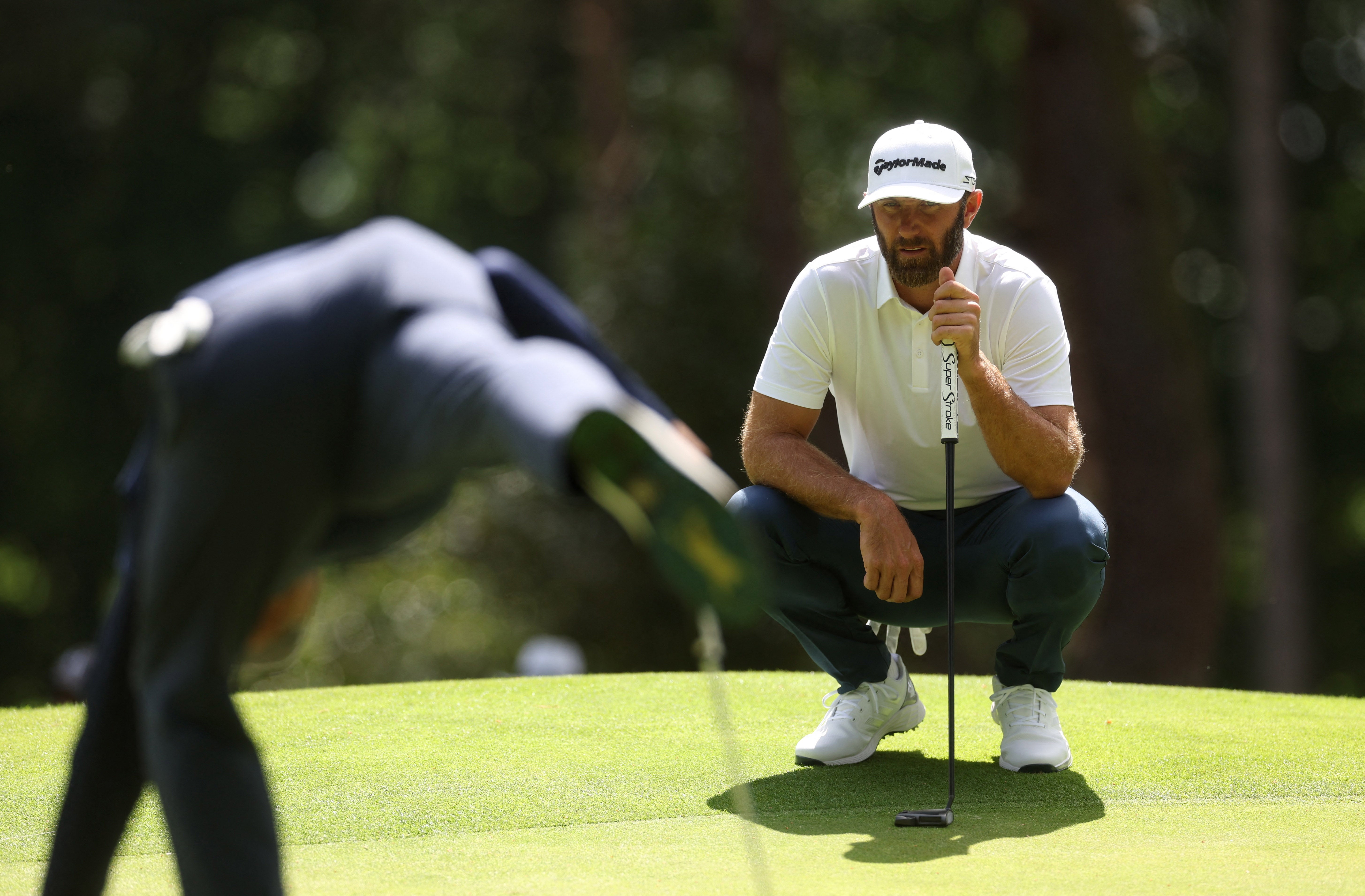 <p>Dustin Johnson is one of those players at the LIV Golf event </p>