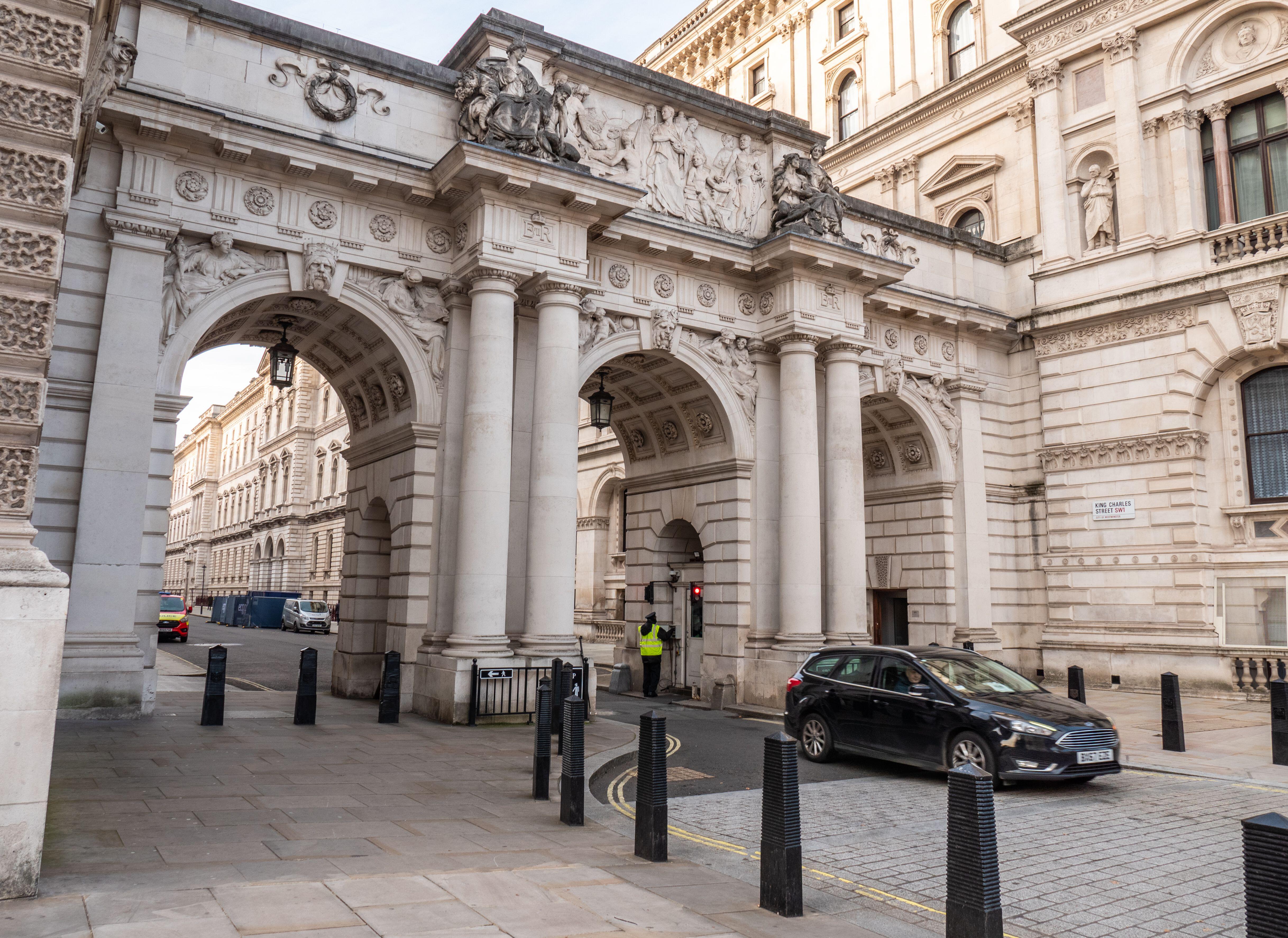 Whitehall in central London (Alamy/PA)