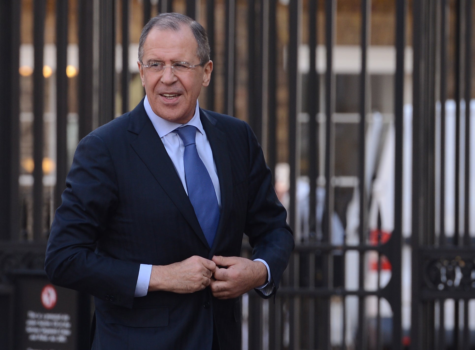 Sergei Lavrov said the UN is being used to spread ‘fake news’ by the West