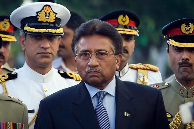 <p>FILE - Former Pakistan President Pervez Musharraf has died at a hospital in Dubai </p>