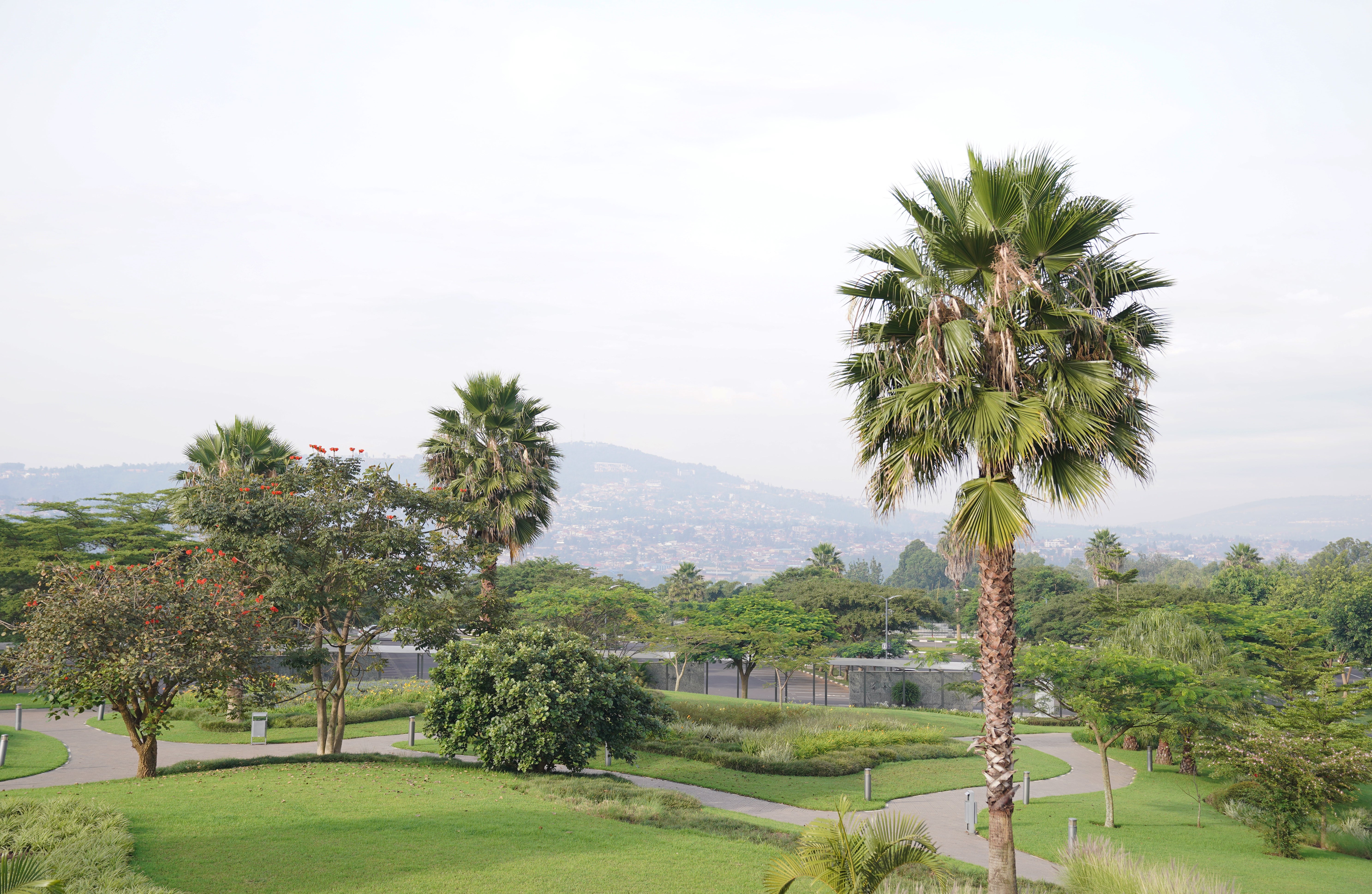 A view of Kigali, in Rwanda (Flora Thompson/PA)